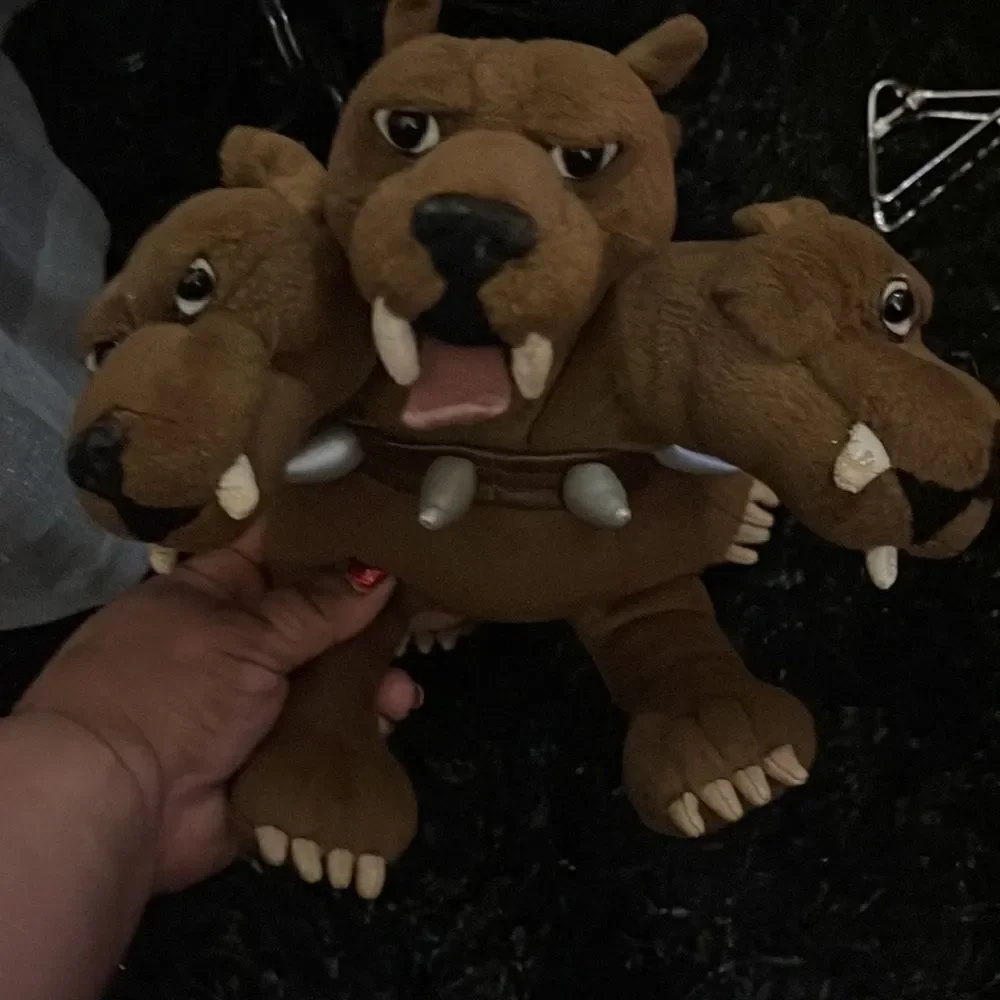 Harry Potter collectible Fluffy 3 headed Cerberus plush figure